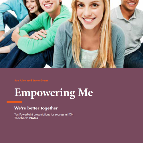 The front page of a traching programme called 'Empowering Me'